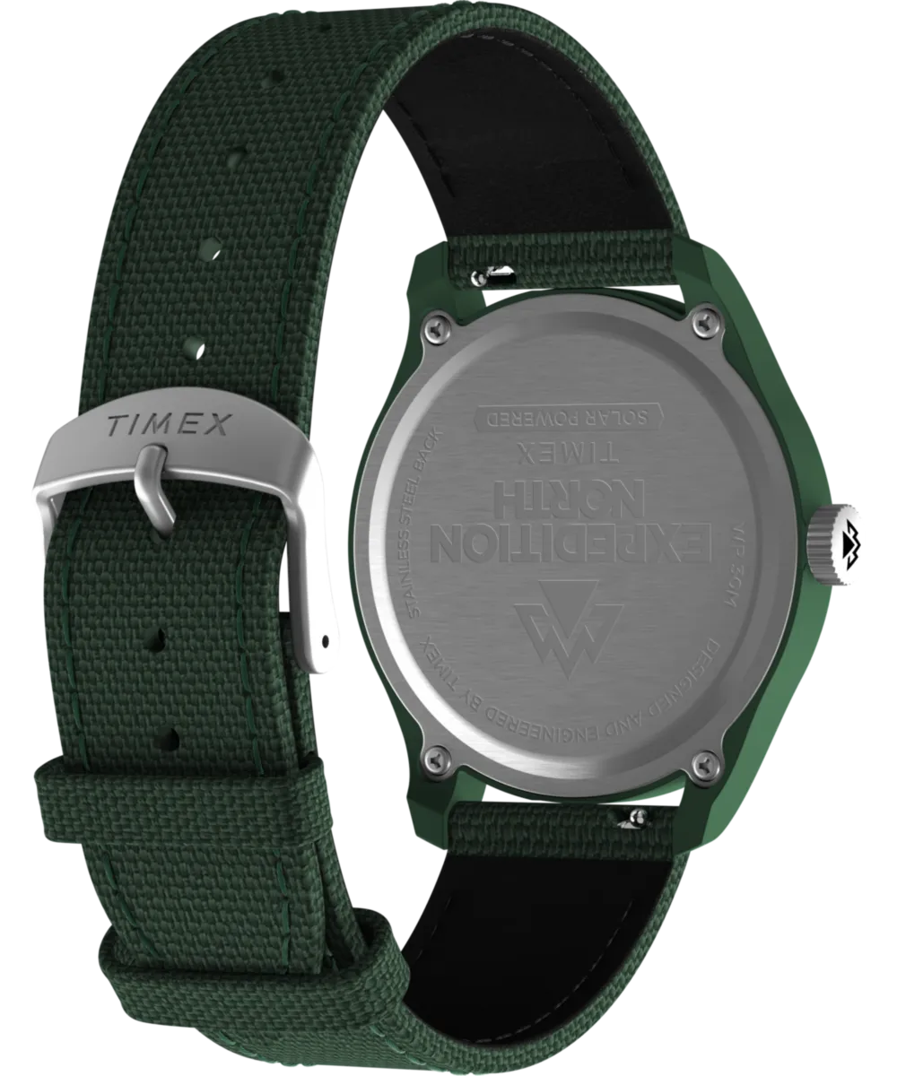 Expedition Traprock Solar 40mm Eco-friendly Strap Watch  