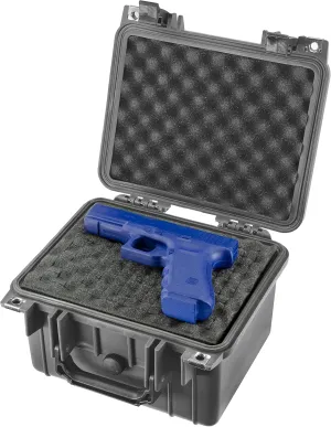 Eylar Small 10.62" Deep Hard Gun Case Waterproof with Foam TSA Standards