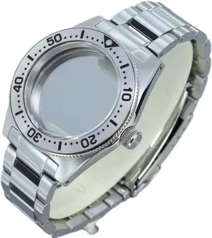 Fashion 40.5MM Men's Mechanical Watch Case Stainless Steel Classic Watch Case for NH34 NH35 NH36 NH38 Movement