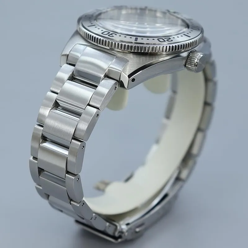Fashion 40.5MM Men's Mechanical Watch Case Stainless Steel Classic Watch Case for NH34 NH35 NH36 NH38 Movement