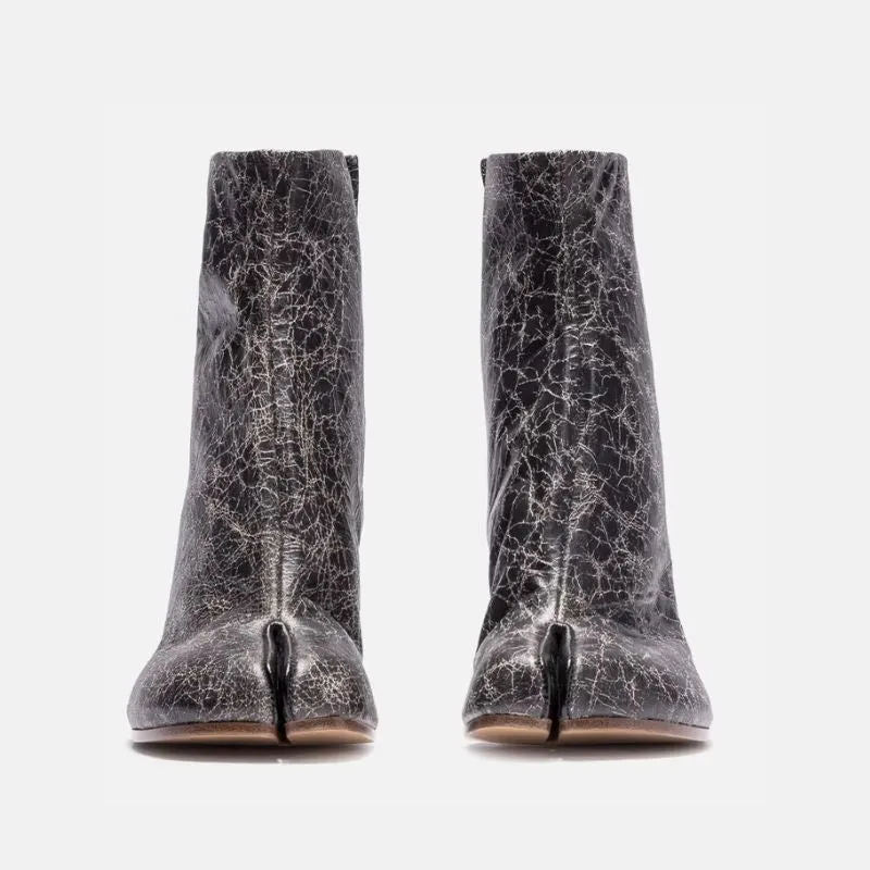 Fashionable Tabi Boots | Heel & Adjustable Buckle Strap