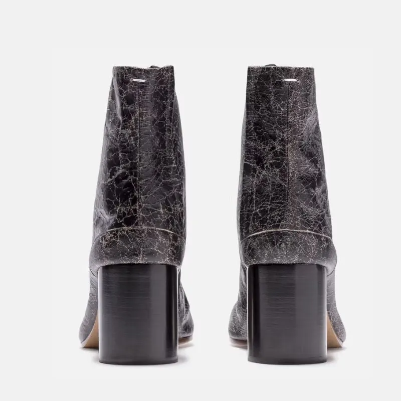 Fashionable Tabi Boots | Heel & Adjustable Buckle Strap