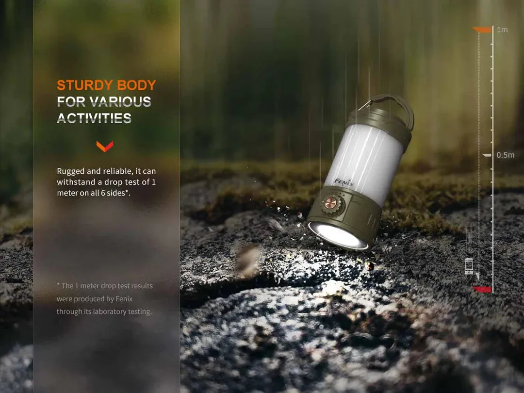 Fenix CL26R Pro – 650 Lumens Rechargable LED Lantern
