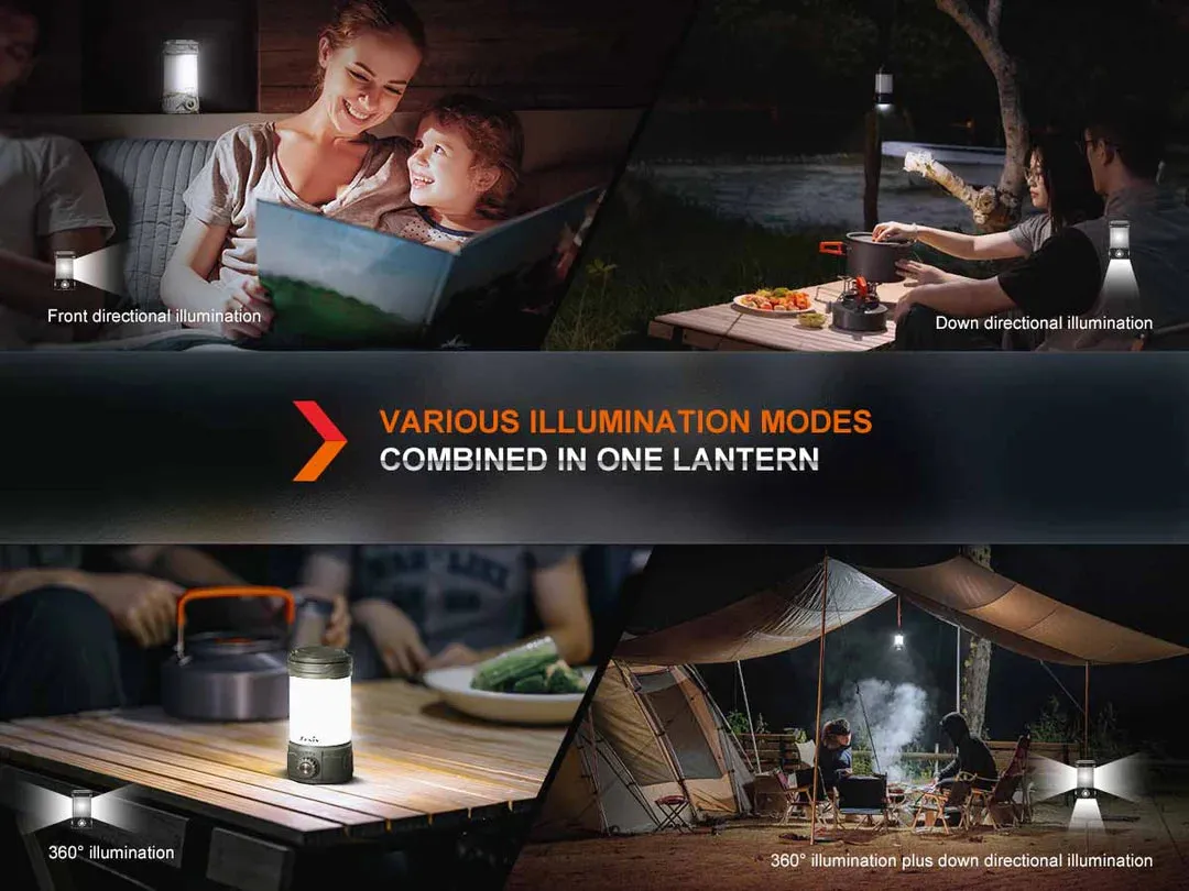 Fenix CL26R Pro – 650 Lumens Rechargable LED Lantern