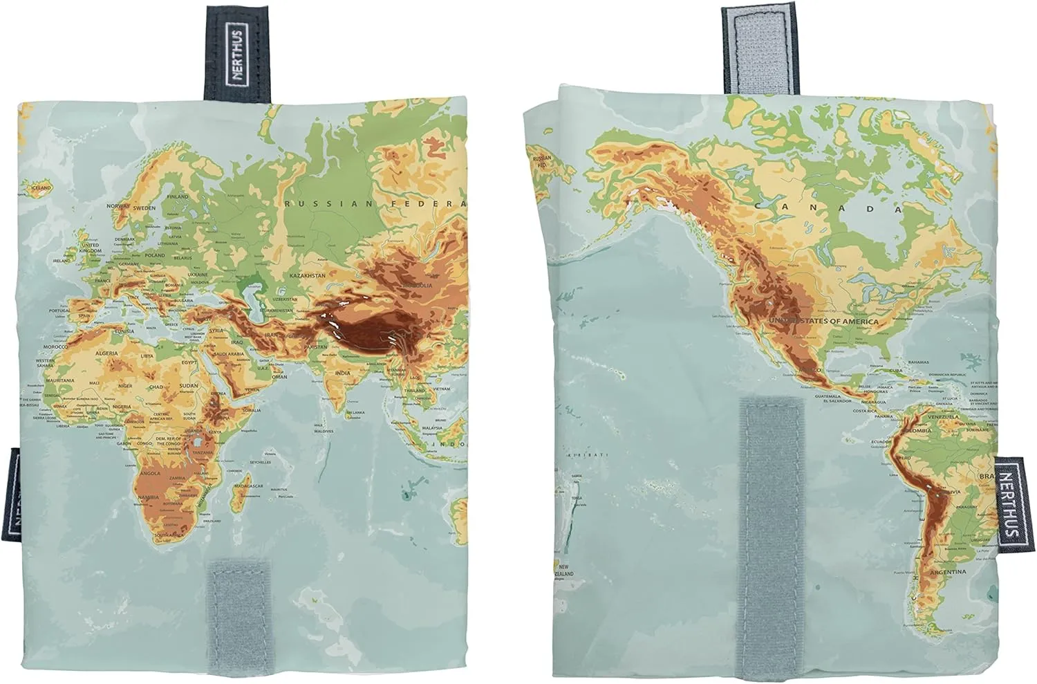 FIH 908 Sandwich Bag Reusable Ecological Map Adjustable Easy Clean and Machine Washable