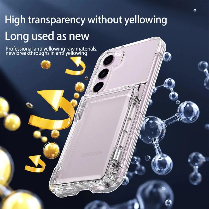 Flip Wallet Card Case for Samsung S23/S24 Ultra