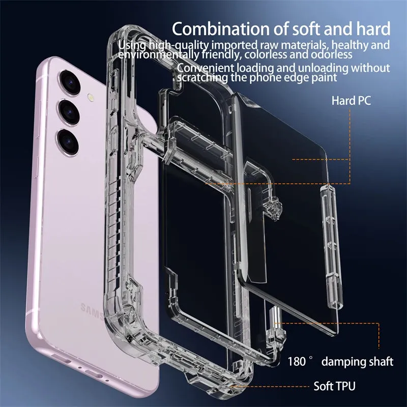 Flip Wallet Card Case for Samsung S23/S24 Ultra