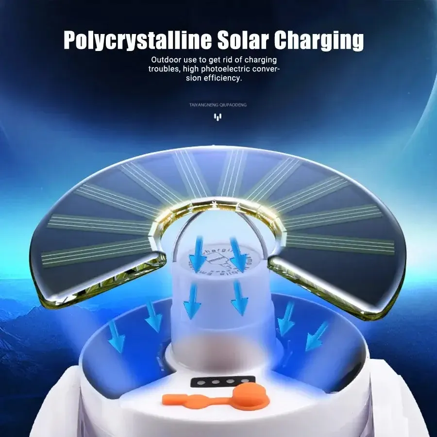 Folding Football LED Solar Light
