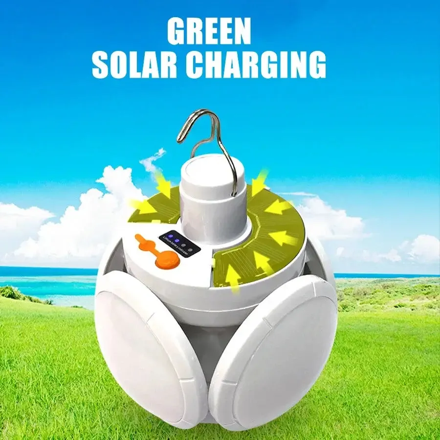 Folding Football LED Solar Light