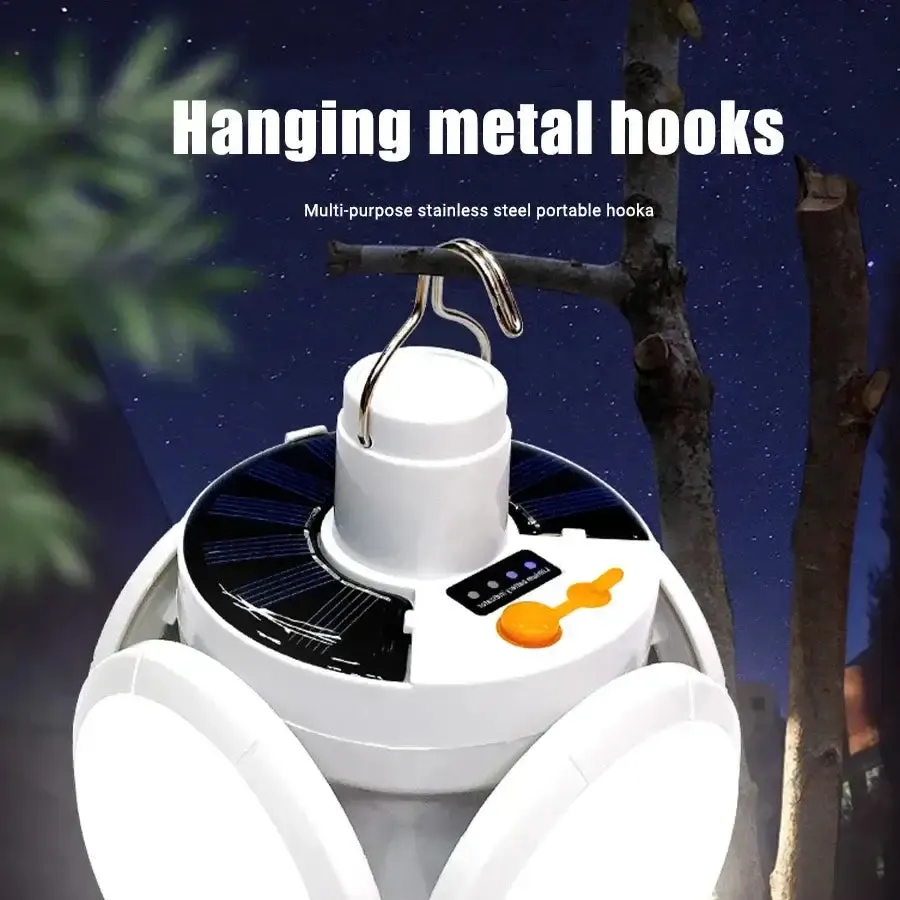 Folding Football LED Solar Light