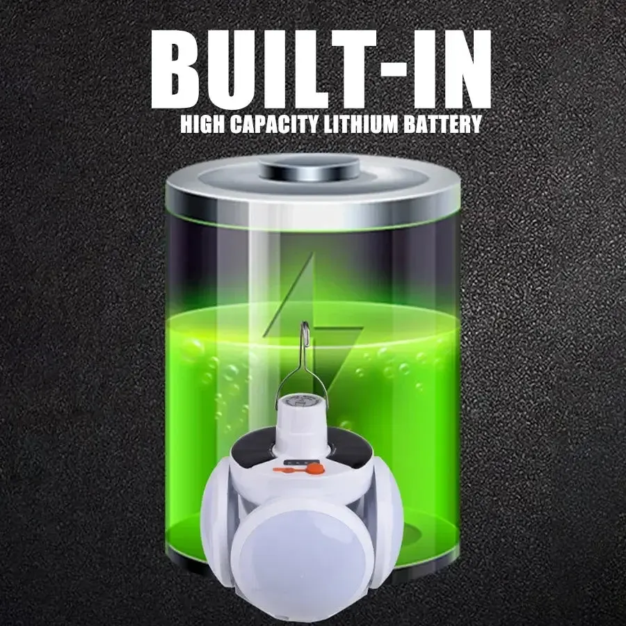 Folding Football LED Solar Light