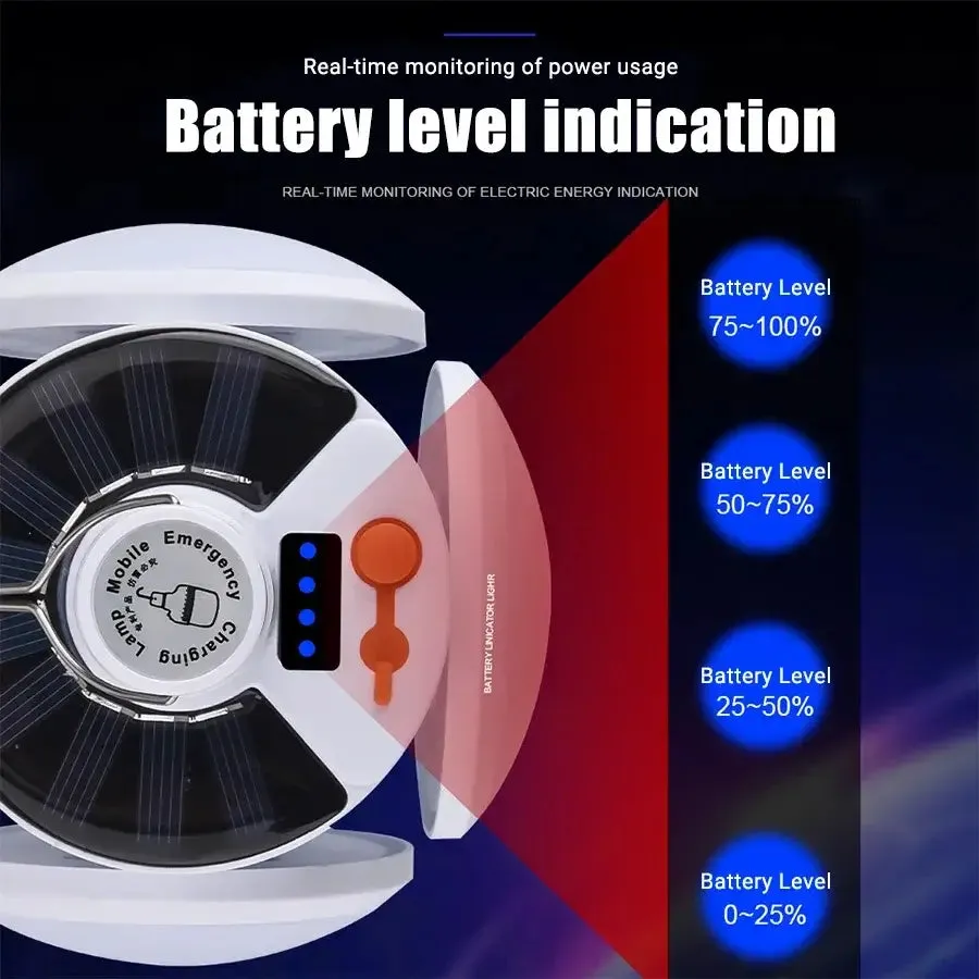 Folding Football LED Solar Light