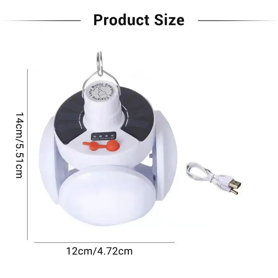 Folding Football LED Solar Light