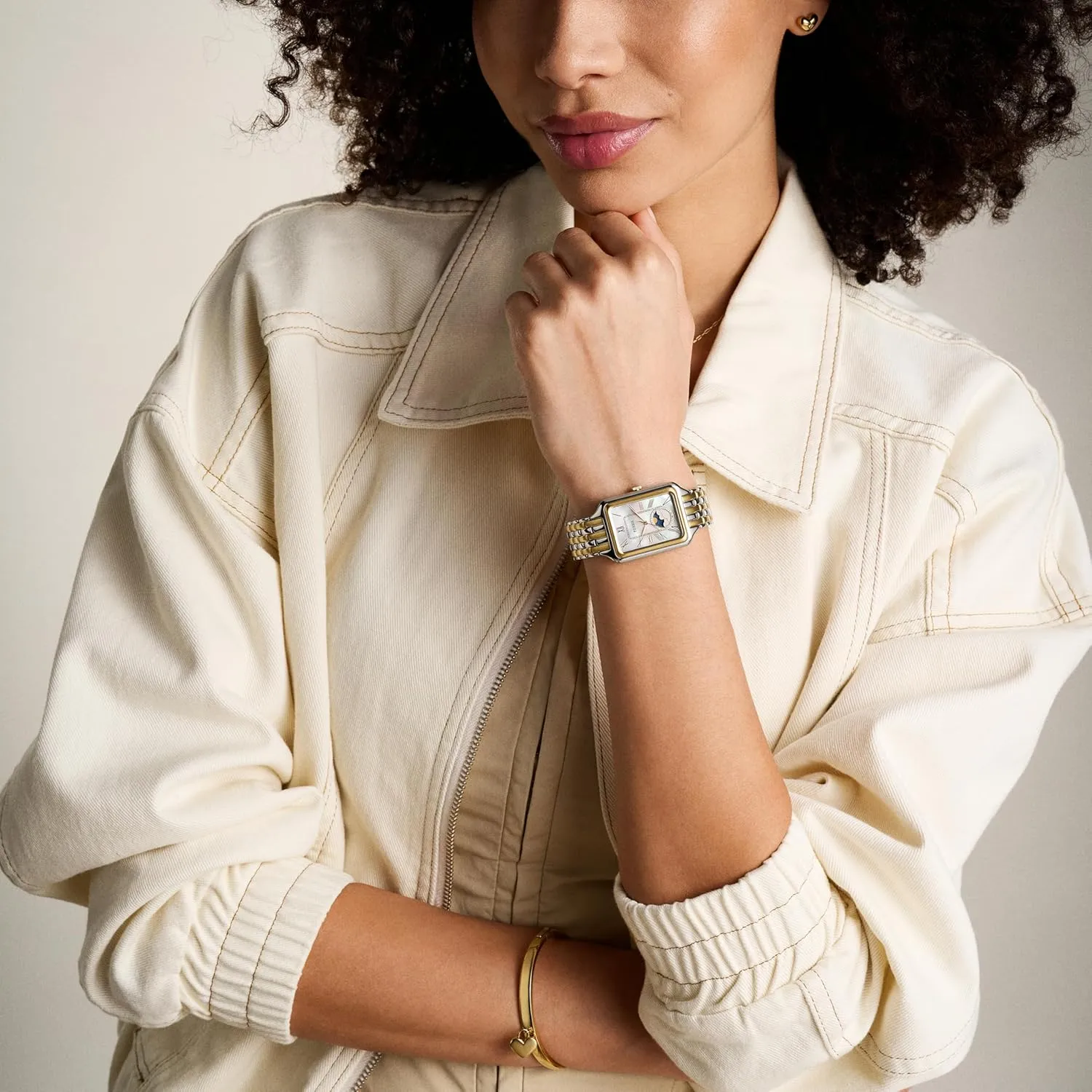 Fossil Women's Raquel Quartz Stainless Steel Three-Hand Watch