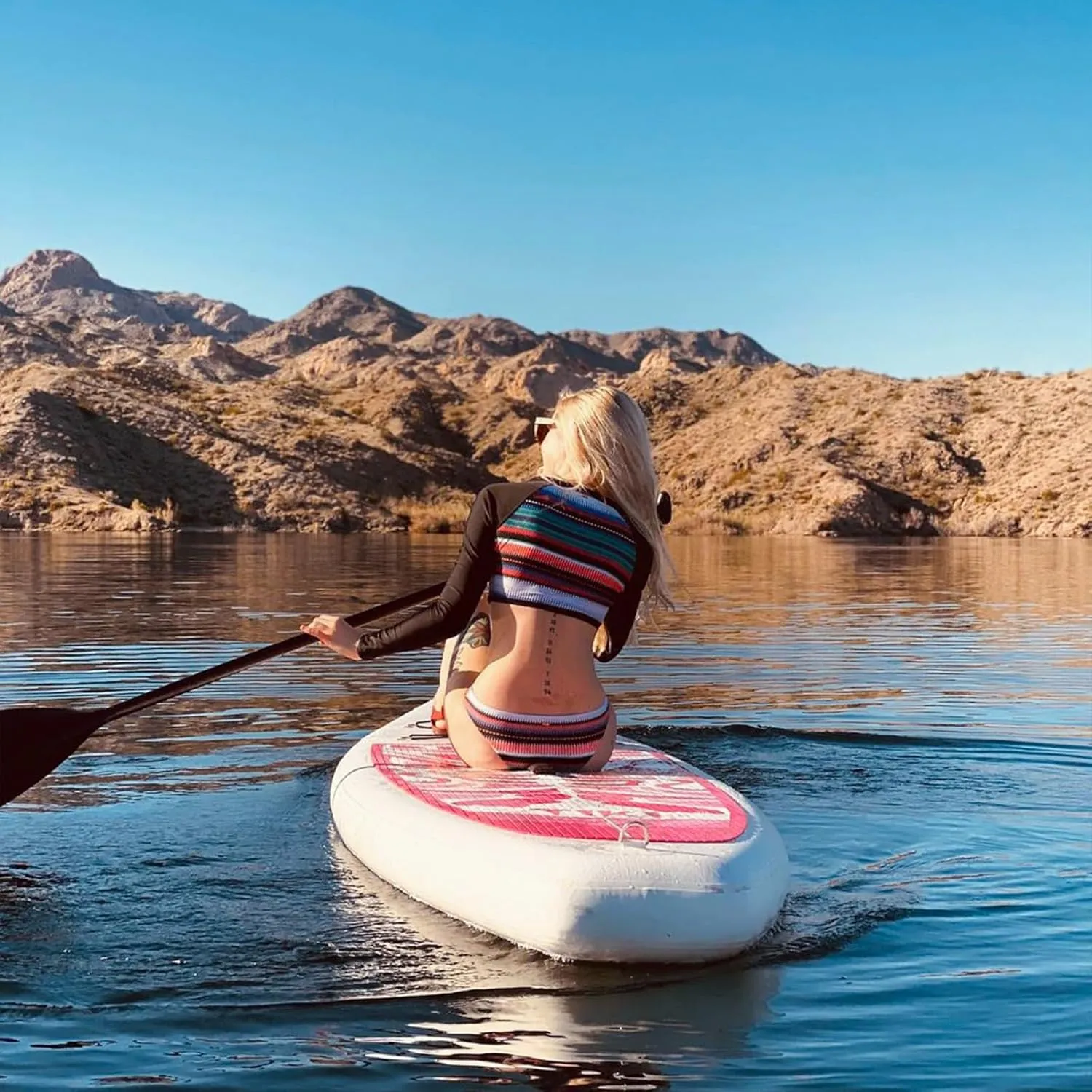 FunWater Inflatable Ultra-Light Stand Up Paddle Board for All Skill Levels with Premium SUP Paddleboard Accessories,Non-Slip Comfort Deck for Youth & Adults
