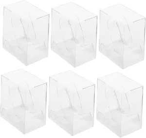 Garneck 6pcs Watch Boxes Watch Storage Display Case Present for Men Women Boys and Girls Watch Packing Case and Practical