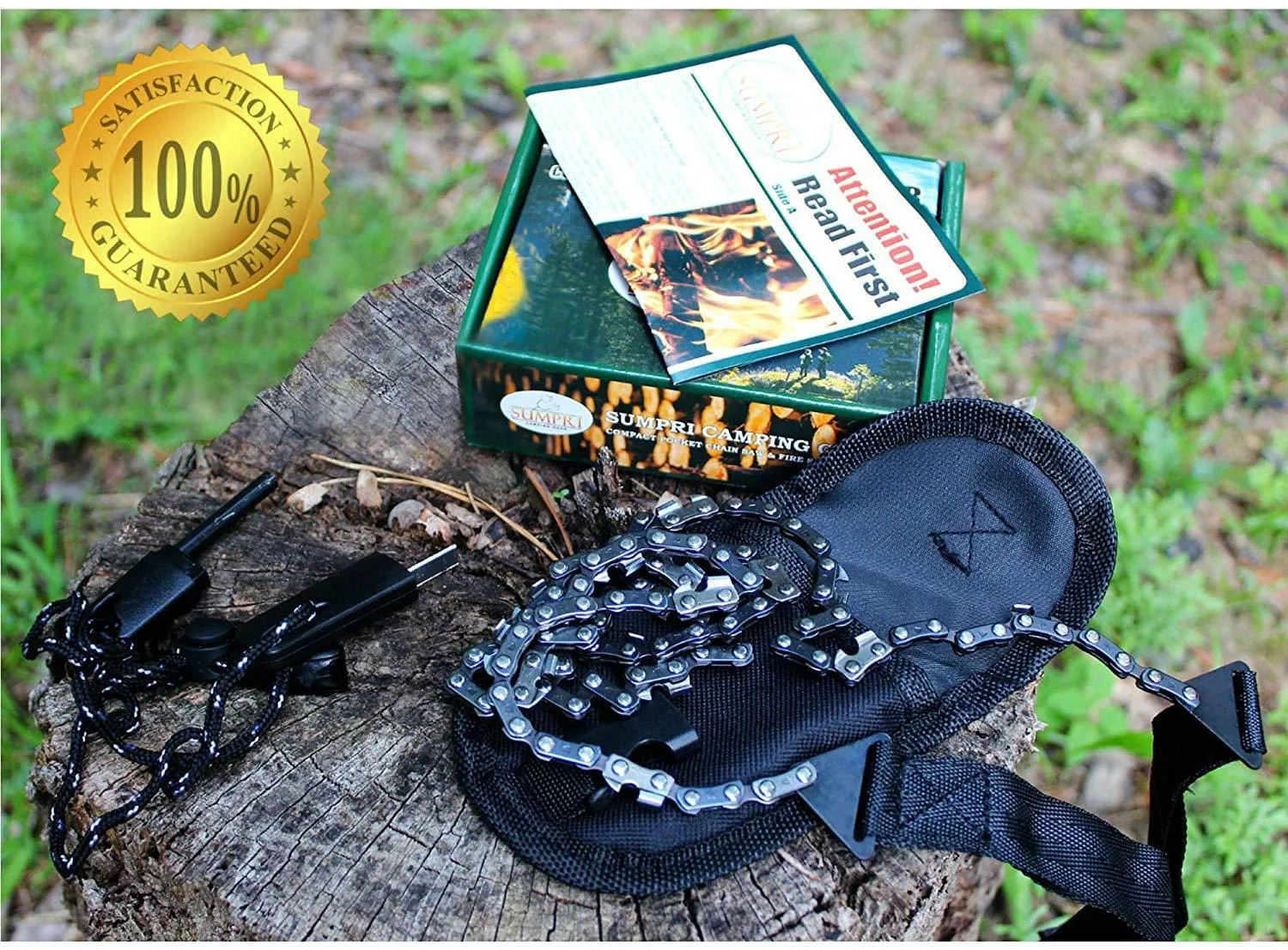 Gear Responsive Premium selection Survival Chainsaw Pocket