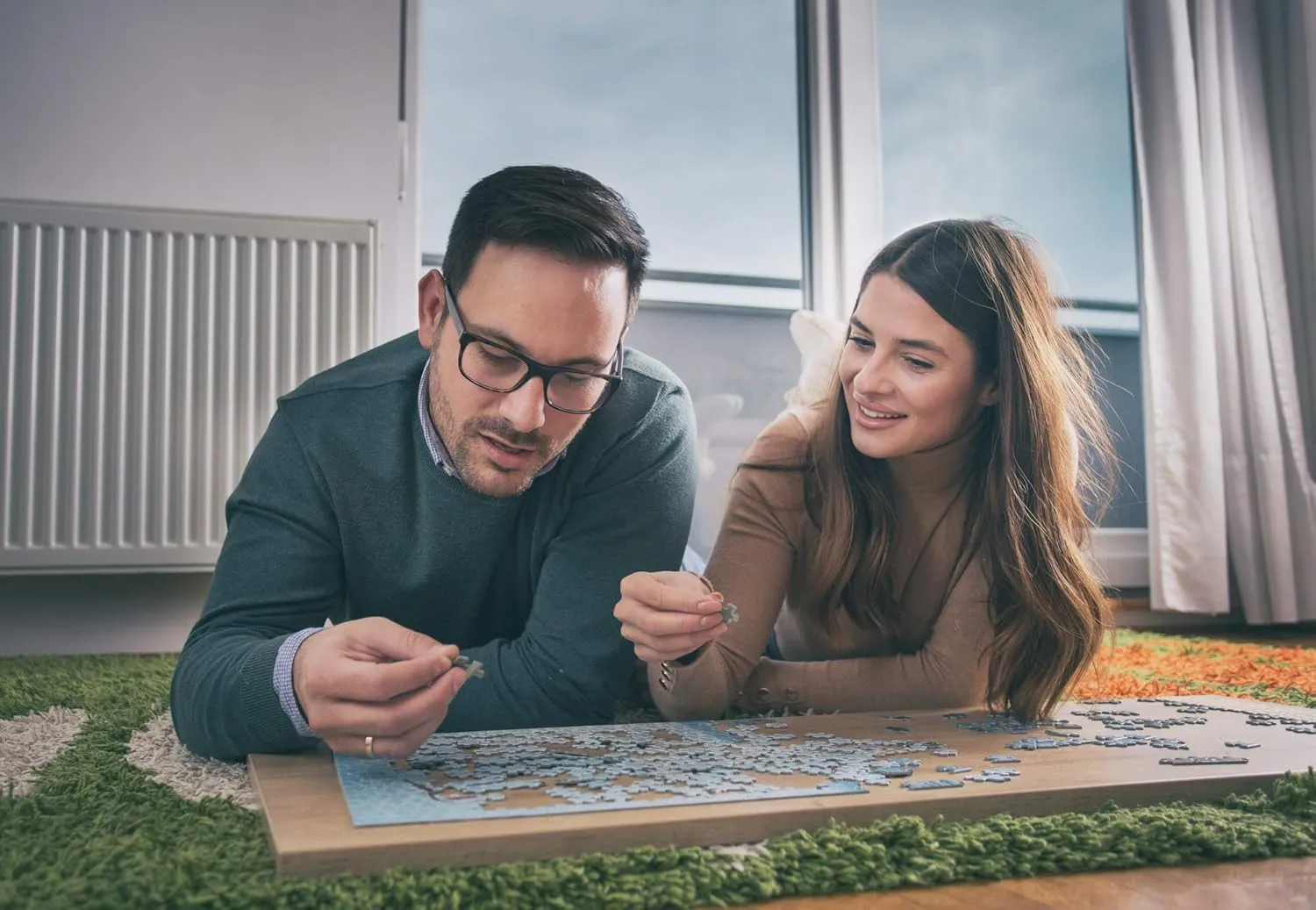 GeoToys Metropuzzle, Seattle Jigsaw Puzzles 1000 Pieces, Detailed Seattle Map Geography Puzzle, Challenging Adult Puzzle, Fun Puzzles for Adults, Map Poster Included