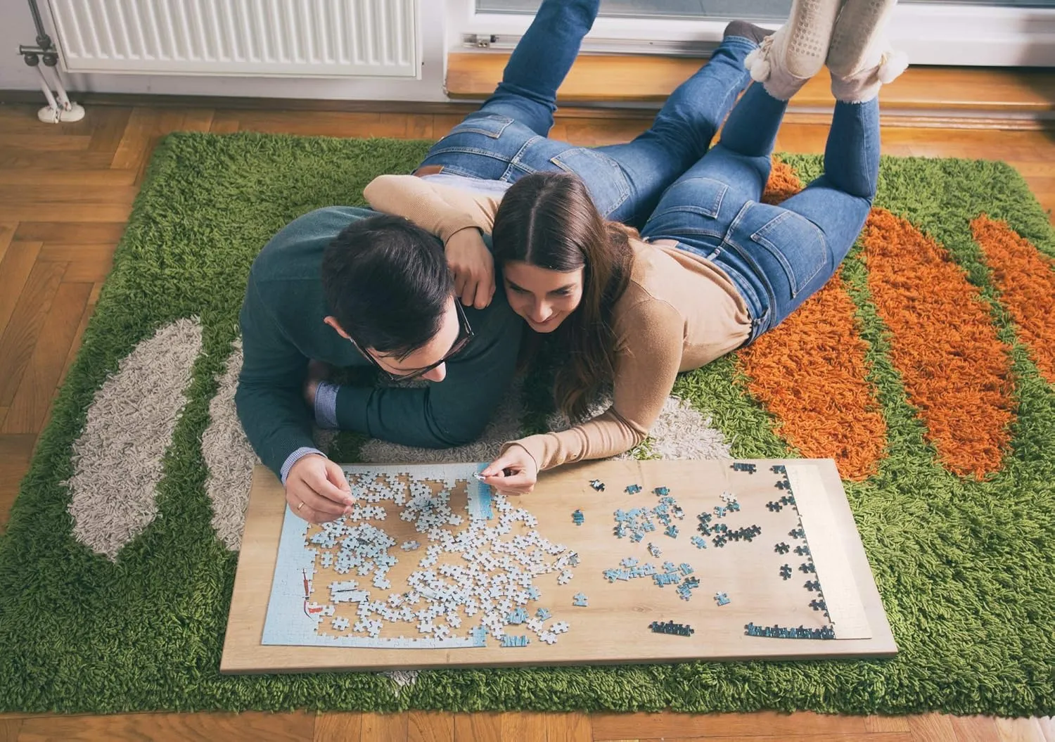 GeoToys Metropuzzle, Seattle Jigsaw Puzzles 1000 Pieces, Detailed Seattle Map Geography Puzzle, Challenging Adult Puzzle, Fun Puzzles for Adults, Map Poster Included