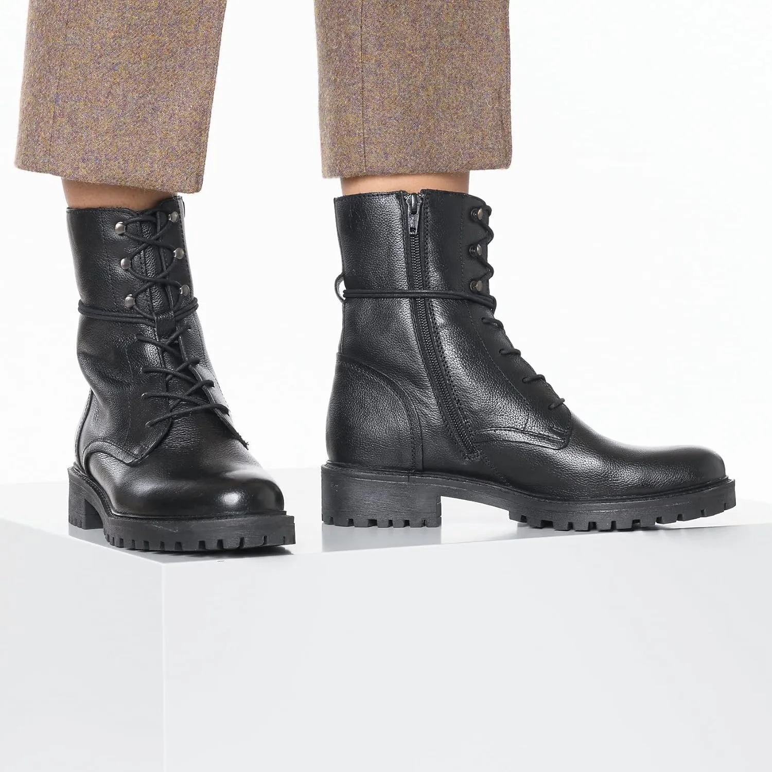 Geox Girl's Biker Ankle Boots