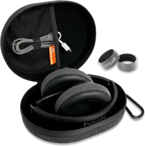 GEVO Travel Case for Beats Studio 2 3 Pro Headphones, Hard Carrying Case for Beats Studio Pro/Solo/Skullcandy Hesh 3/Anker Wireless Over-Ear Headsets (Grey)