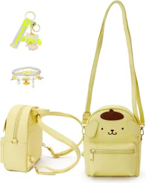 Girls Cute Mini Kawaii Backpack, Cute Handbag Shoulder Bag, PU Material, Adjustable Straps, Birthday Gift