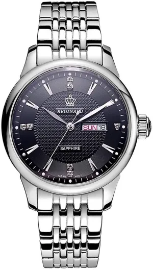 Gosasa Luxury Brands Watches Classic Analog Quartz Watch Men's Stainless Steel Band Waterproof Date Dress Watch