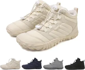 Grounded Winter Footwear for Women, Hike Winter Footwear Barefoot Women Men, Barefoot Shoes Waterproof Wide Toe Box Boots