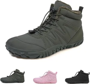 Grounded Winter Footwear for Women, Hike Winter Footwear Barefoot Women Men, Barefoot Shoes Waterproof Wide Toe Box Boots