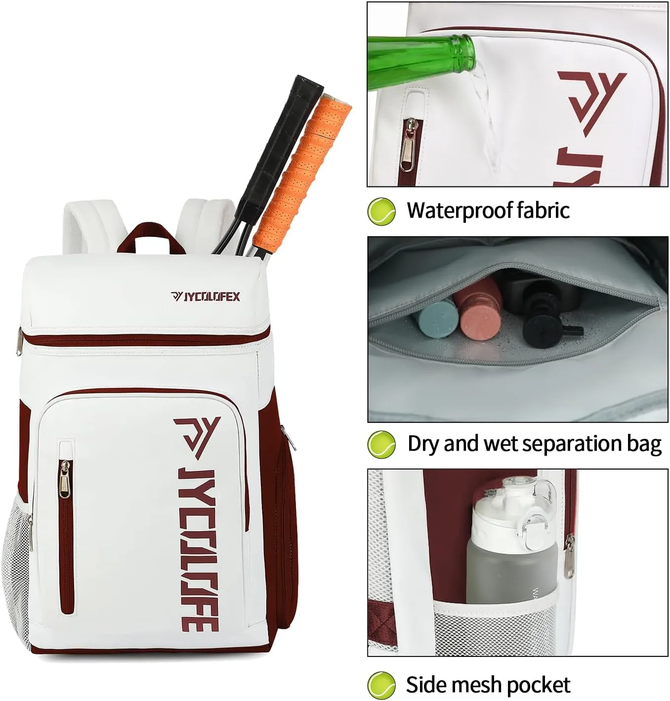 gym duffel bag backpack wrestling bag with shoe compartment 4 kinds of back method waterproof sports walking laptop