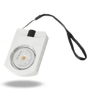 Handheld Clinometer, Waterproof Clinometer Forestry for Measure Height/Slope, Height Measuring Tool for Travel Outdoor Adventure, Aluminum Alloy with Attached Hand Strap