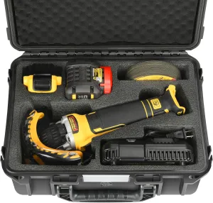 Hard Case for Dewalt Angle Grinder - Tool Bag for Dewalt 20V MAX Grinder Tool DCG416 | DCG415 | DCG413 | DCG405B, Waterproof Tool Box for Dewalt Grinder/Cutting Wheels/Battery/Charger (Case Only)