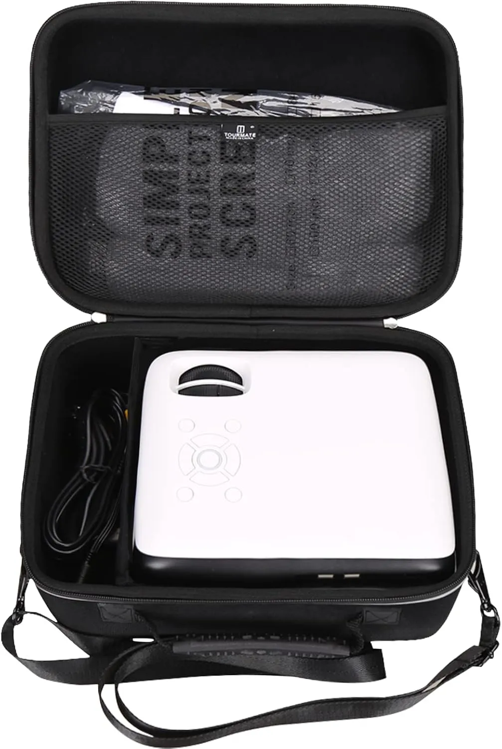 Hard Storage Case for HAPPRUN Projector, Travel case for Native 1080P Bluetooth Projector - Tourmate Case Only