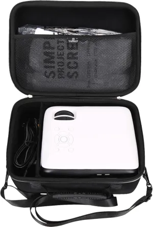 Hard Storage Case for HAPPRUN Projector, Travel case for Native 1080P Bluetooth Projector - Tourmate Case Only