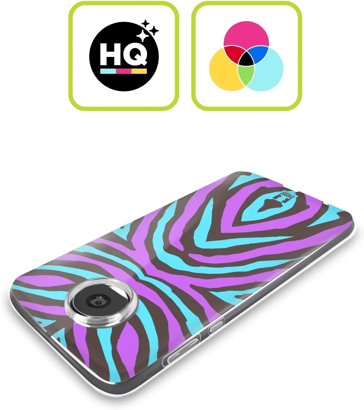Head Case Designs Crazy Stripes Mad Print 2 Soft Gel Case Compatible with Motorola Edge 40 Neo 5G