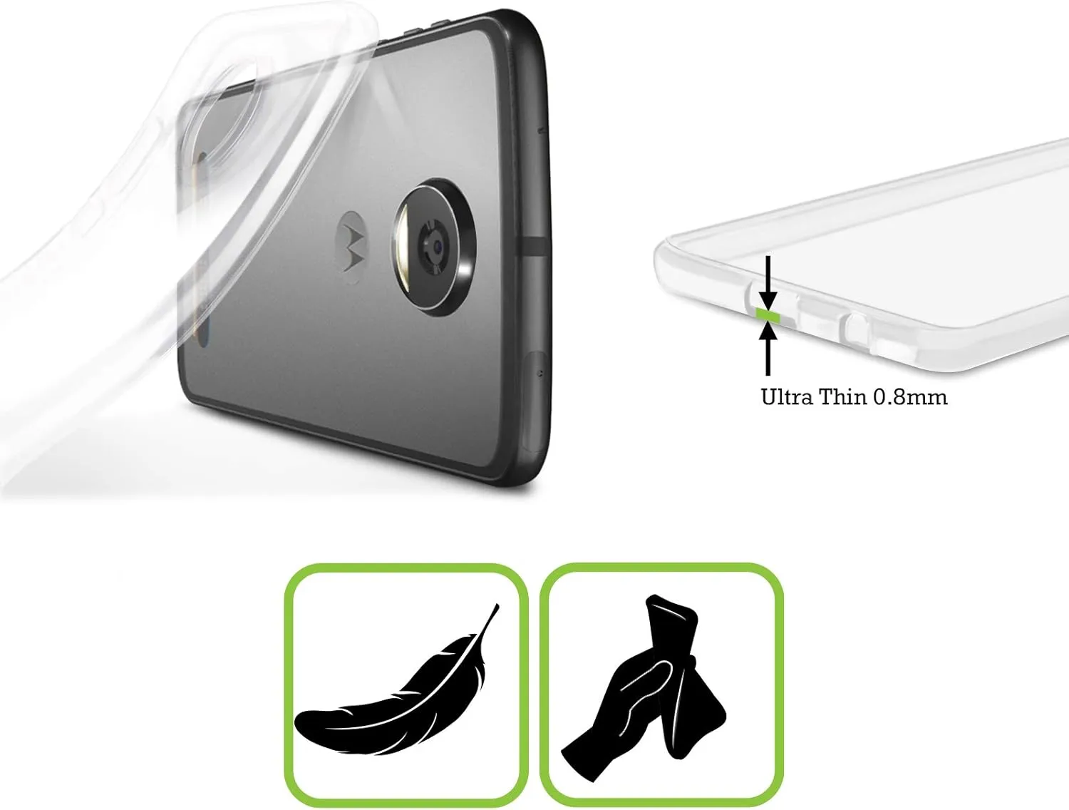 Head Case Designs Crazy Stripes Mad Print 2 Soft Gel Case Compatible with Motorola Edge 40 Neo 5G