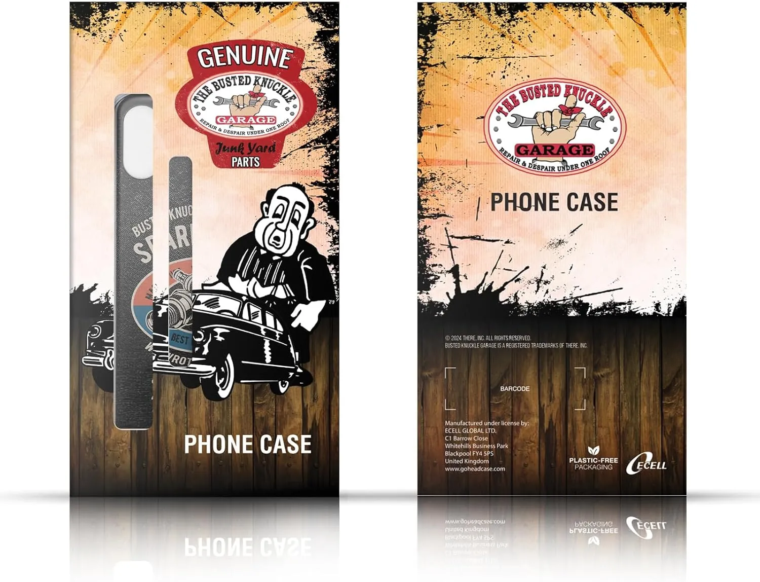 Head Case Designs Officially Licensed Busted Knuckle Garage Pipe Dream Graphics Hybrid Case Compatible with Apple iPhone 16