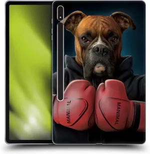 Head Case Designs Officially Licensed Vincent HIE Boxer Canidae Soft Gel Case Compatible with Samsung Galaxy Tab S8 Plus