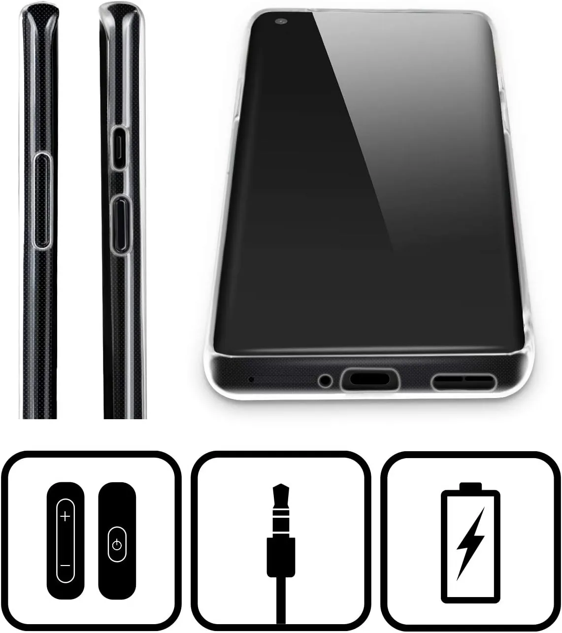 Head Case Designs Officially Licensed Vincent HIE Loving Wolves Canidae Soft Gel Case Compatible with Google Pixel 7
