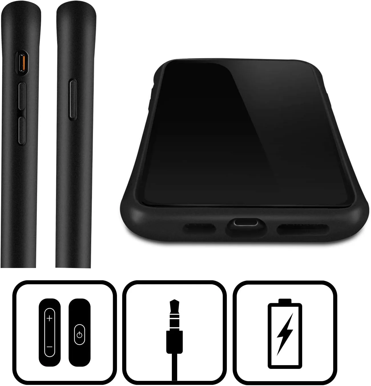 Head Case Designs Officially Licensed WWE Lightning Roman Reigns Hybrid Case Compatible with Apple iPhone 15 Plus