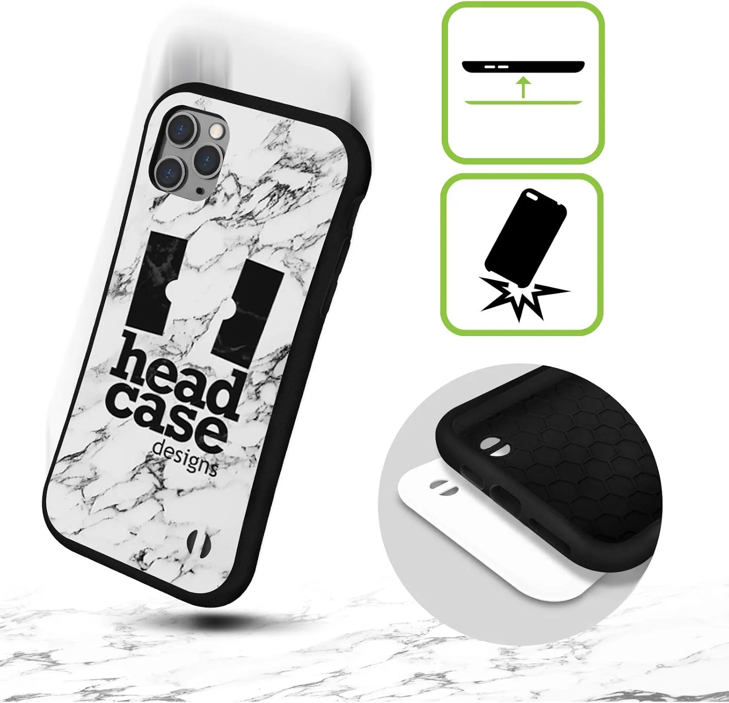 Head Case Designs Owl Origami Hybrid Case Compatible with Apple iPhone 13 Pro
