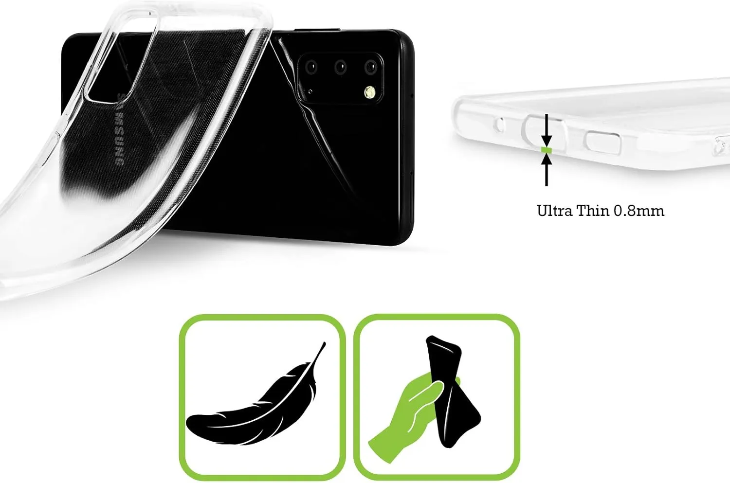 Head Case Designs Taxi Van Yellow Cab Soft Gel Case Compatible with Galaxy A52 / A52s / 5G (2021)