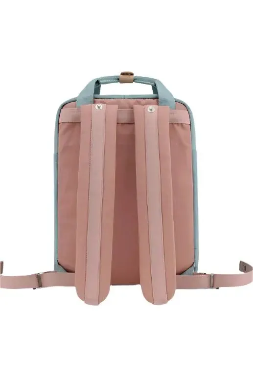 Himawari Contrast Waterproof Nylon Backpack