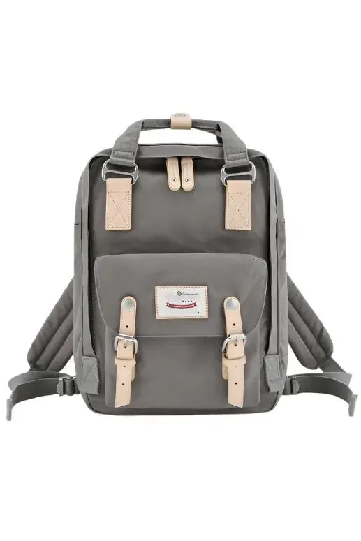Himawari Contrast Waterproof Nylon Backpack