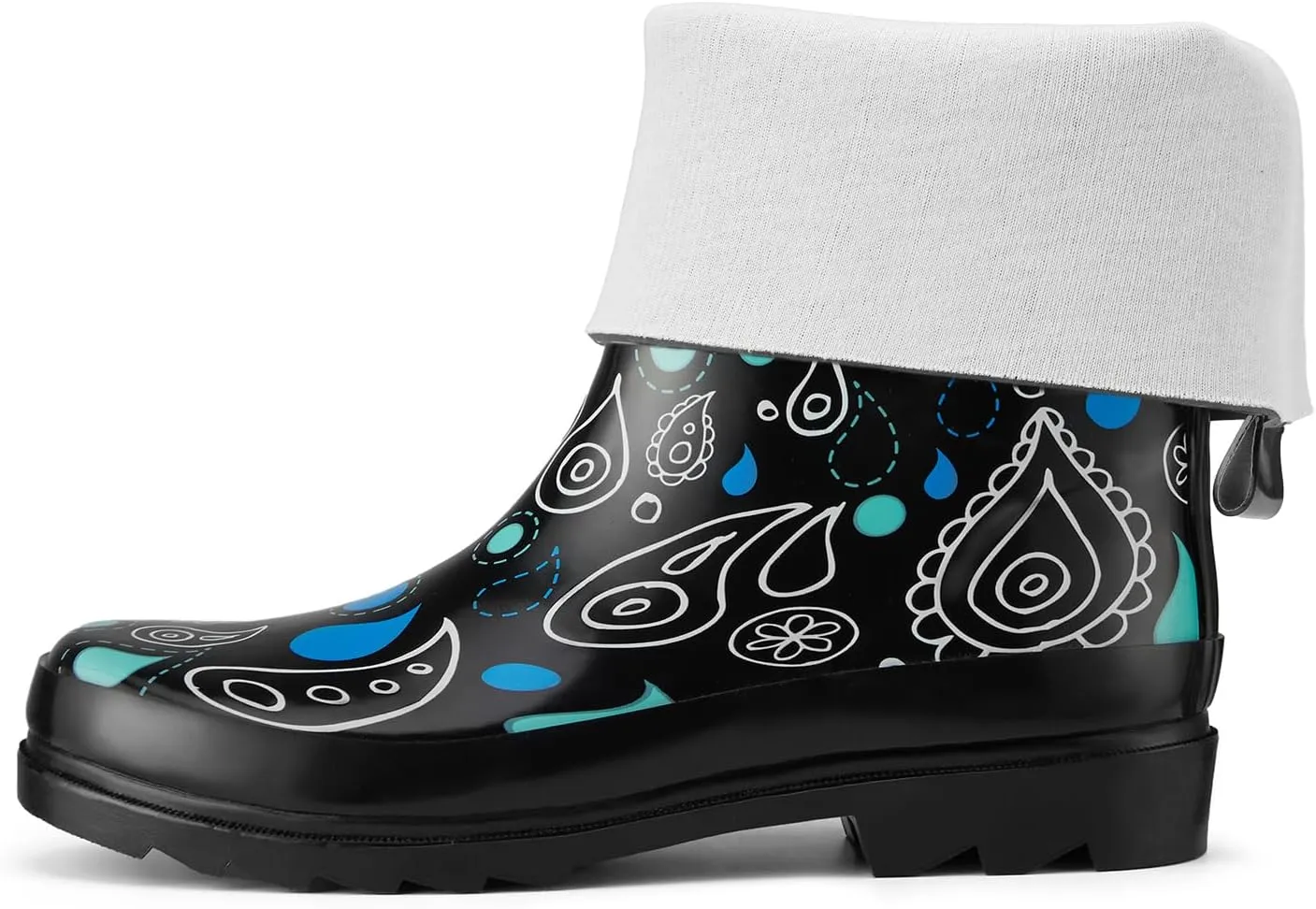 HISEA Rubber Rain Boots for Women Waterproof Garden Mud Boots