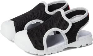 Hunter Kids Mesh Outdoor Sandals for Toddler, and Little Kids - Synthetic Lining, Molded Footbed, and Round Toe