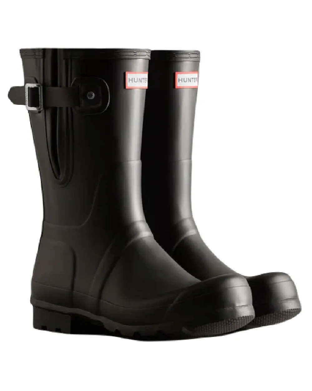 Hunter Mens Adjustable Short Wellington Boots
