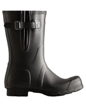 Hunter Mens Adjustable Short Wellington Boots