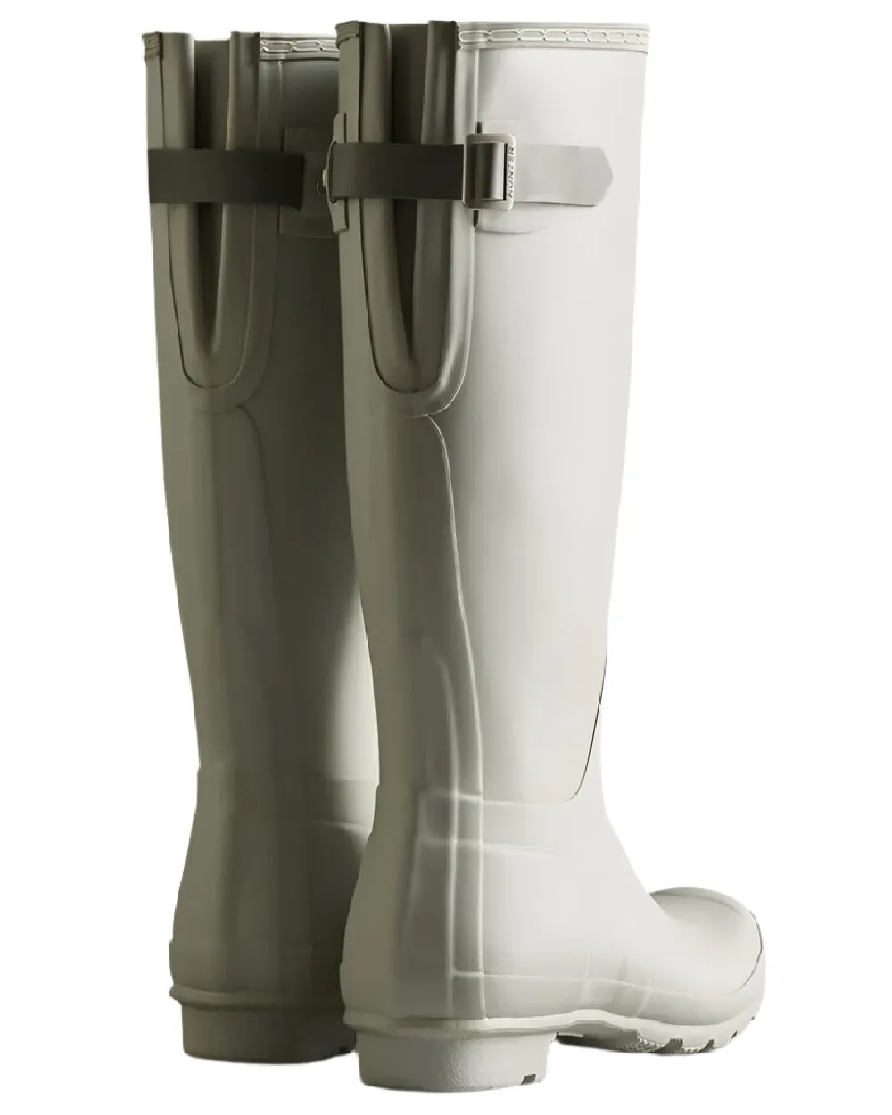 Hunter Womens Original Tall Back Adjustable Wellington Boots