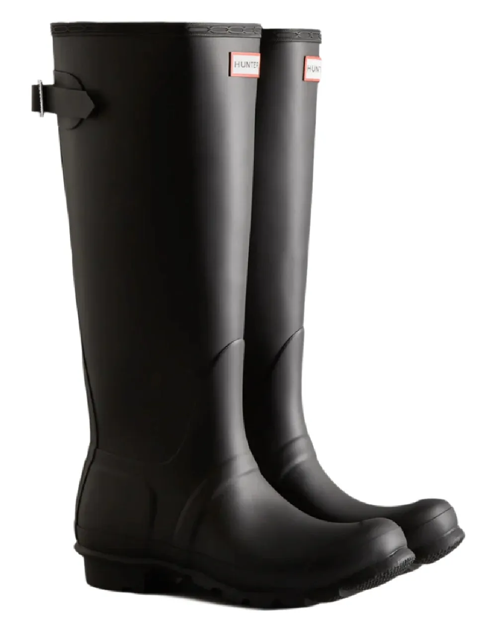 Hunter Womens Original Tall Back Adjustable Wellington Boots